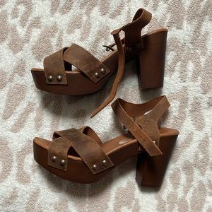 Leather Wedges